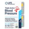 Life Extension Triple Action Blood Pressure AM/PM 2 Pack 30 Vegetarian Tablets Each 737870202462