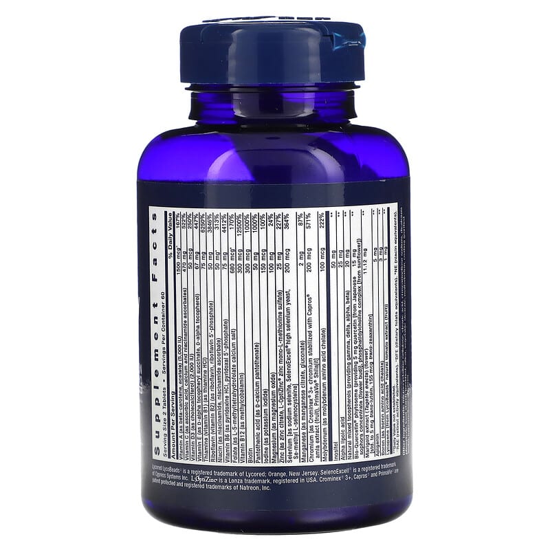 Life Extension, Two-Per-Day Multivitamin, 120 Tablets 737870231516