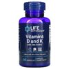 Life Extension Vitamins D and K with Sea-Iodine 60 Capsules 737870204060