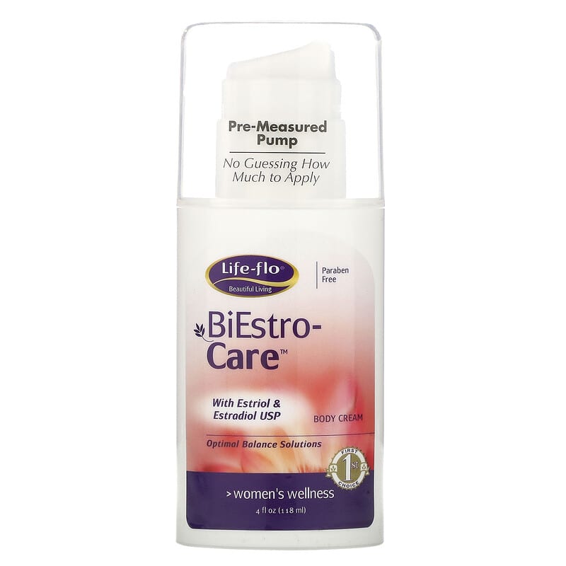 Life-flo BiEstro-Care Body Cream 4 oz (118 g) 645951985862