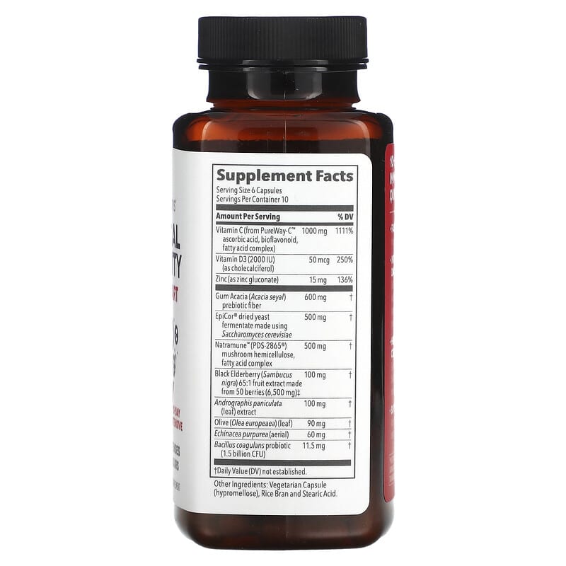 LifeSeasons, Clinical Immunity, Quick-Start, 60 Veg Capsules 810034445001