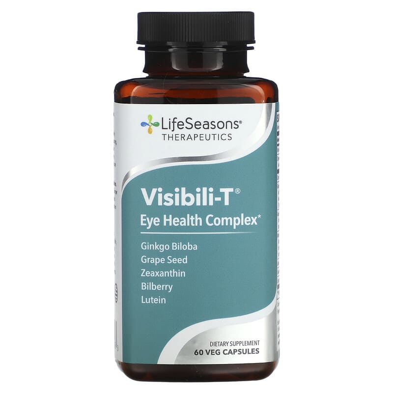 LifeSeasons Visibili-T Eye Health Complex 60 Veg Capsules 853760002063