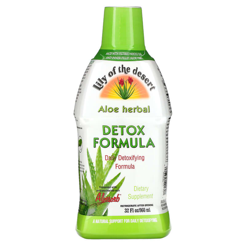 Lily of the Desert Aloe Herbal Detox Formula 32 fl oz (960 ml) 26395401321