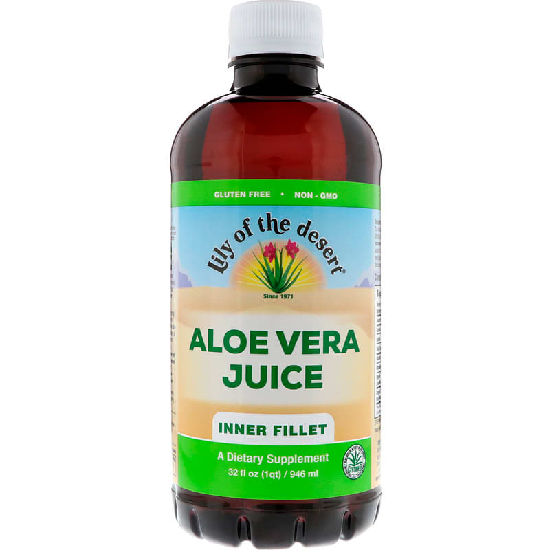 Lily of the Desert Aloe Vera Juice Inner Fillet 32 fl oz (946 ml) 26395000326