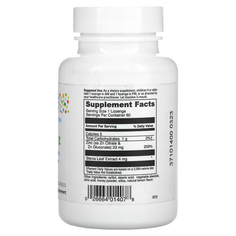 Little DaVinci, Immuni-Z, Natural Lemon, 60 Lozenges 26664014078