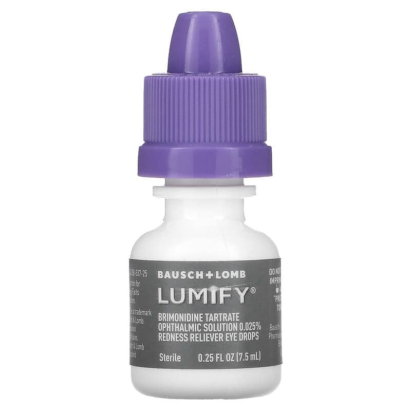 Lumify, Redness Reliever Eye Drops, 0.25 fl oz (7.5 ml) 310119537251