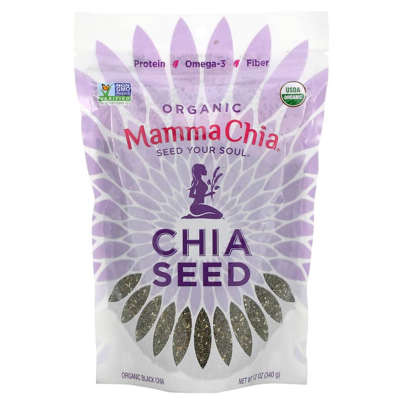 Mamma Chia Organic Chia Seed 12 oz (340 g) 856516002331
