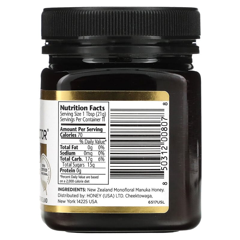 Manuka Doctor, Manuka Honey Monofloral, MGO 125+, 8.75 oz (250 g) 850312008078
