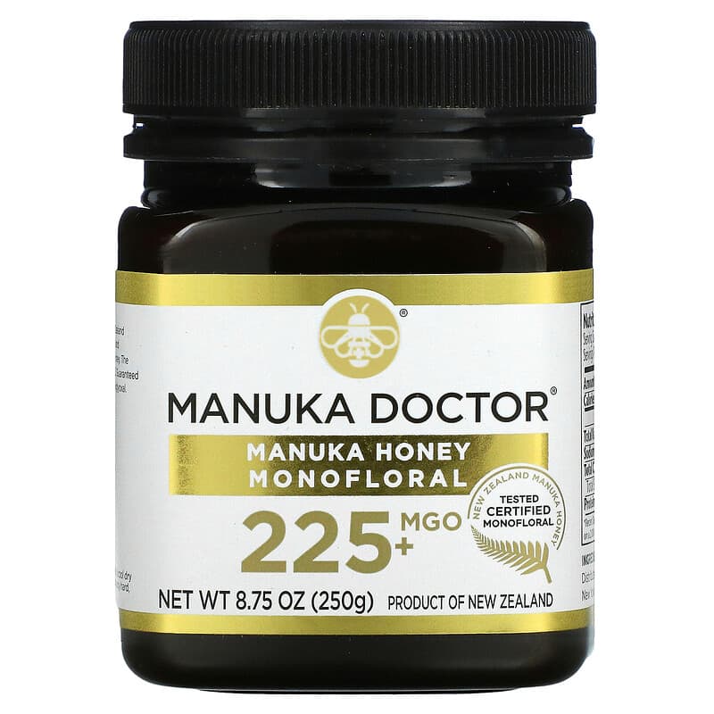 Manuka Doctor Manuka Honey Monofloral MGO 225+ 8.75 oz (250 g) 850312008085