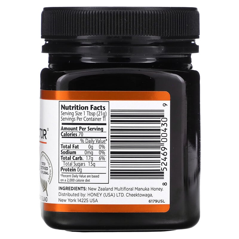 Manuka Doctor, Manuka Honey Multifloral, MGO 35+, 8.75 oz (250 g) 852469004309