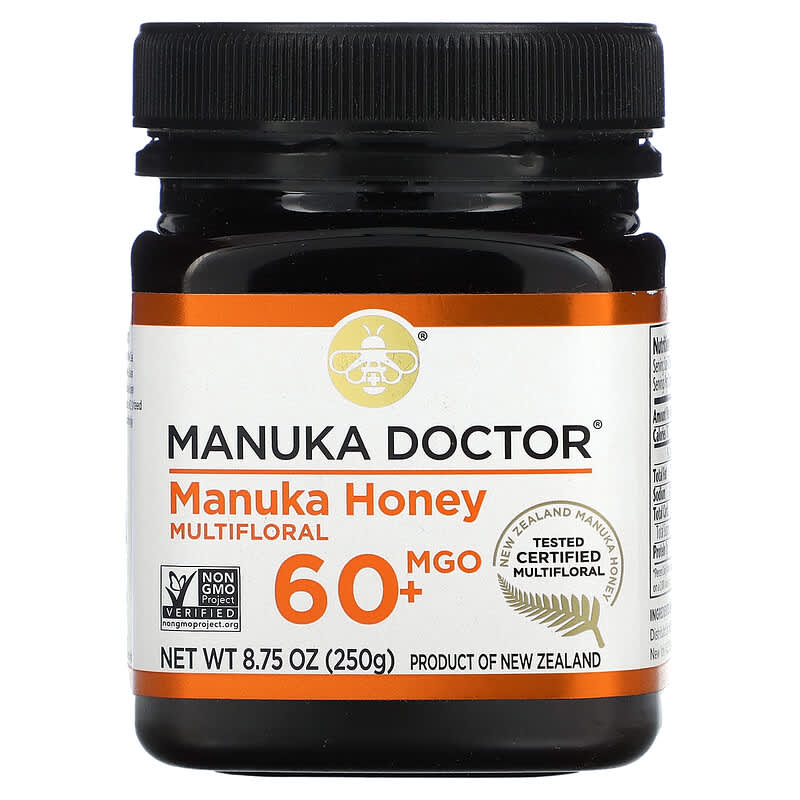 Manuka Doctor Manuka Honey Multifloral MGO 60+ 8.75 oz (250 g) 852469004286