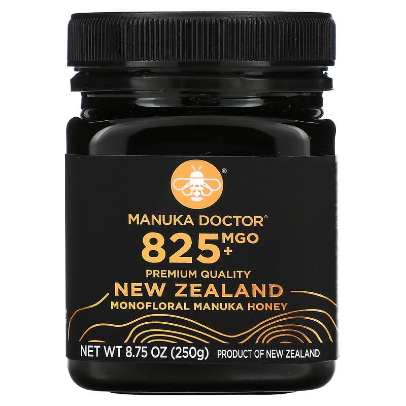 Manuka Doctor Monofloral Manuka Honey MGO 825+ 8.75 oz (250 g) 850312008887