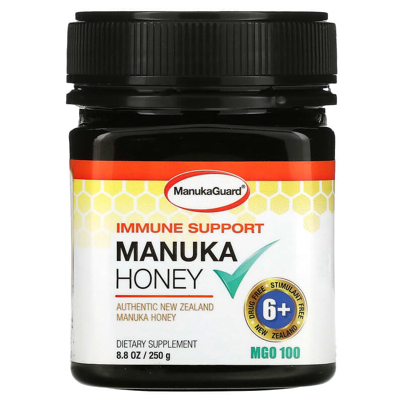 ManukaGuard Immune Support Manuka Honey MGO 100 8.8 oz (250 g) 858631002845