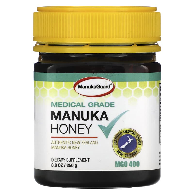 ManukaGuard Medical Grade Manuka Honey MGO 400 8.8 oz (250 g) 858631002043