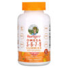 MaryRuth Organics Omega 3-6-7-9 Gummies Peach Mango Apricot Sugar Free 120 Gummies 856645008068