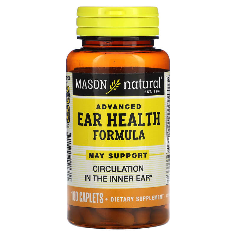 Mason Natural Advanced Ear Health Formula 100 Caplets 311845151315