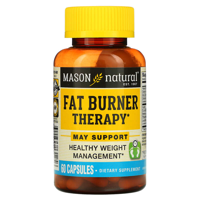 Mason Natural Fat Burner Therapy 60 Capsules 311845131256