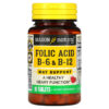 Mason Natural Folic Acid B6 & B12 90 Tablets 311845116994