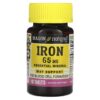 Mason Natural Iron 65 mg 100 Tablets 311845149718
