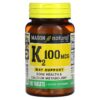Mason Natural Vitamin K2 100 mcg 100 Tablets 311845176813
