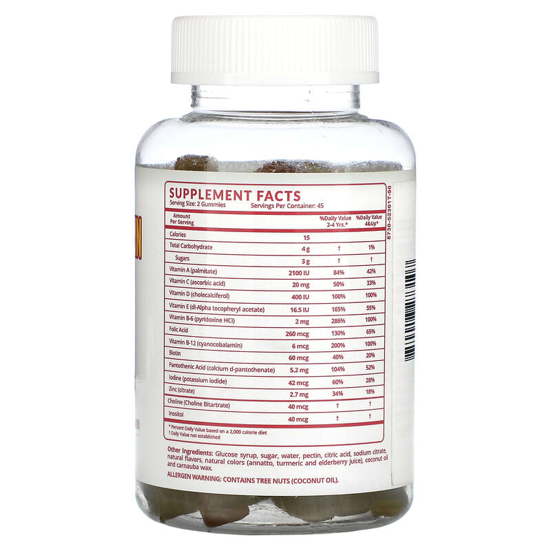 MAV Nutrition, Multivitamin Gummies, For Kids, 90 Gummies 850018273107