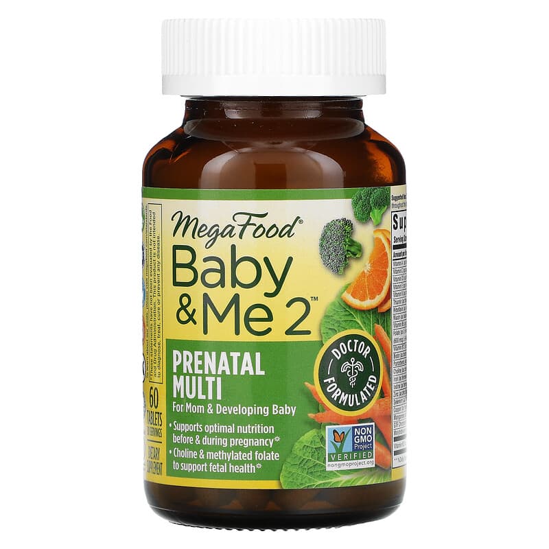 MegaFood Baby & Me 2 60 Tablets 51494103142