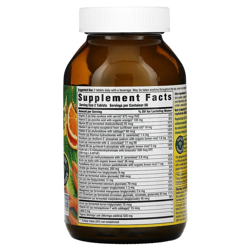 MegaFood, Baby & Me 2, Postnatal Multi, 120 Tablets 51494104309