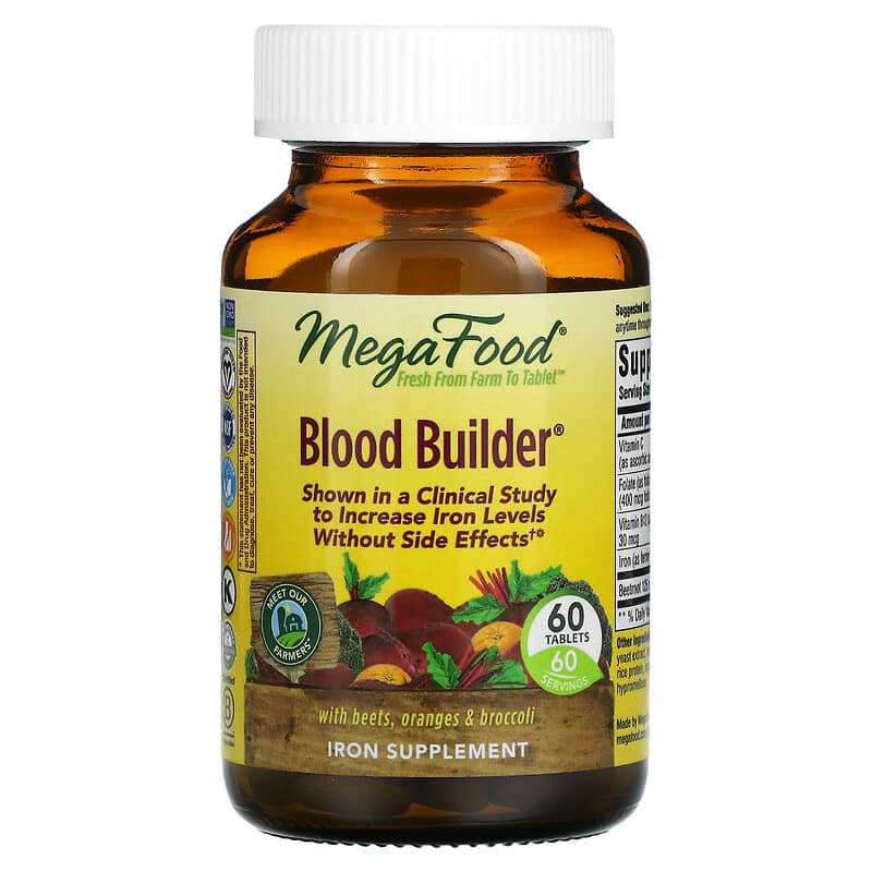 MegaFood Blood Builder 60 Tablets 51494101711
