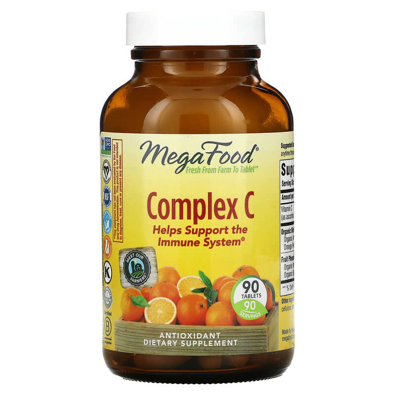 MegaFood Complex C 90 Tablets 51494101346