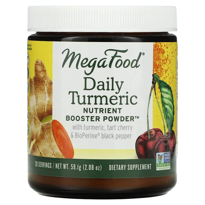 MegaFood Daily Turmeric Nutrient Booster Powder 2.08 oz (59.1 g) 51494601389