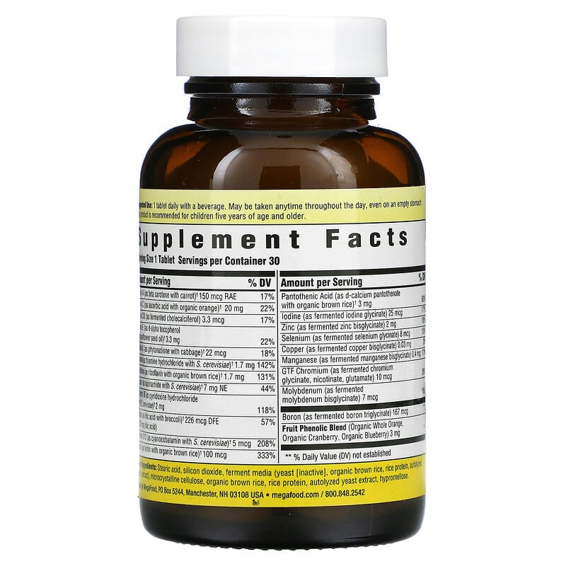 MegaFood, Kids One Daily, 30 Tablets 51494101797