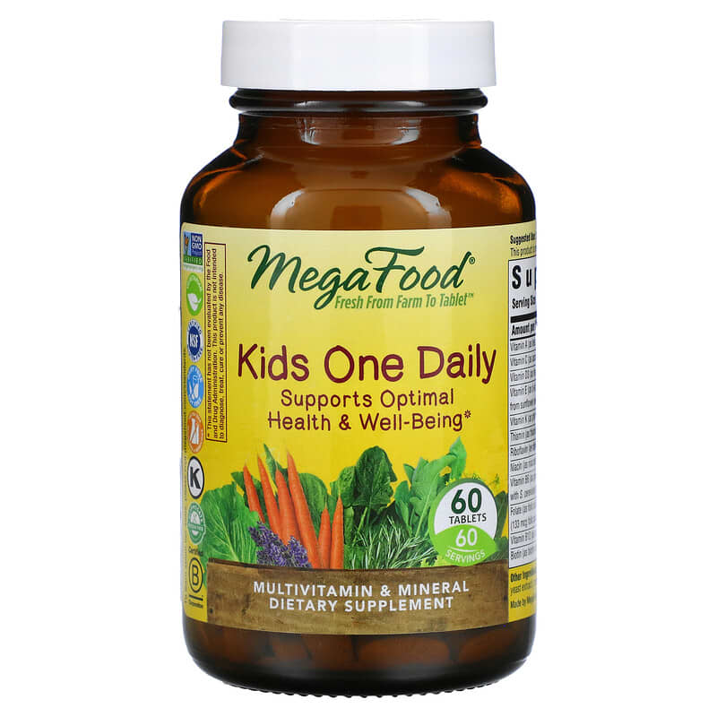 MegaFood Kids One Daily 60 Tablets 51494101803