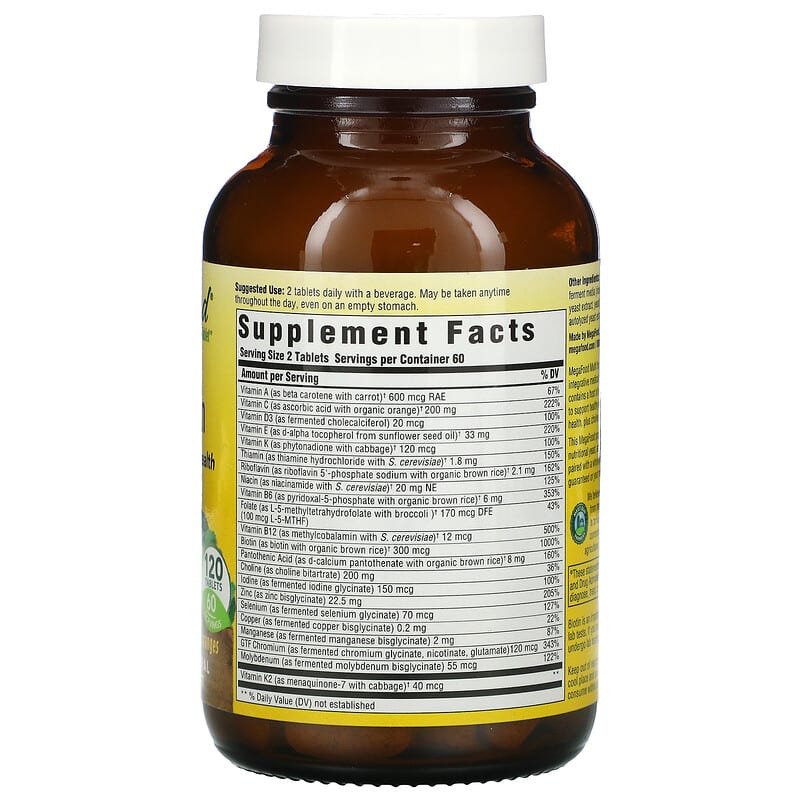 MegaFood, Multi for Men, 120 Tablets 51494103203