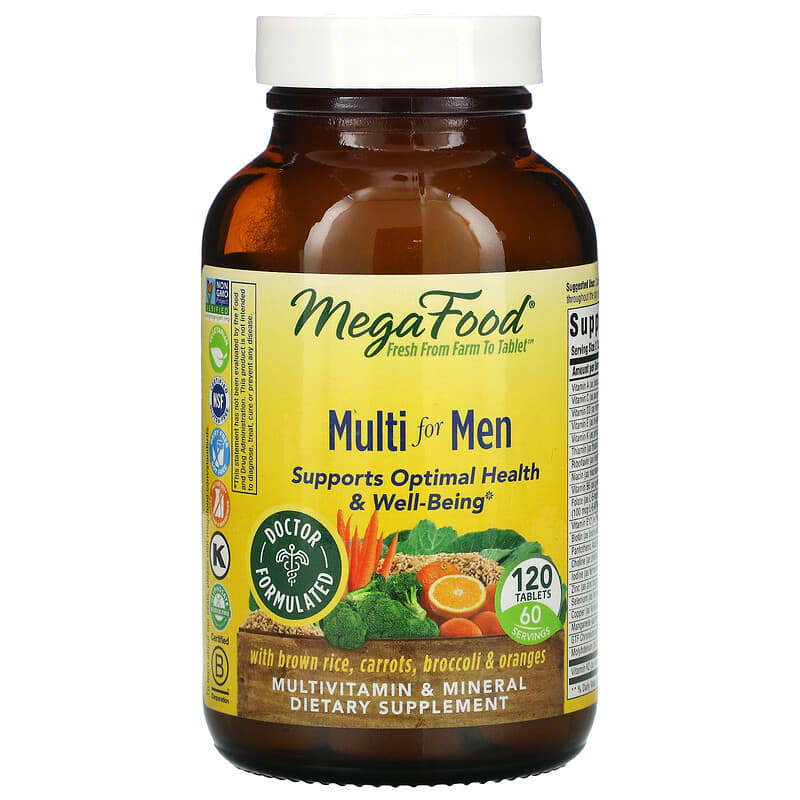 MegaFood Multi for Men 120 Tablets 51494103203