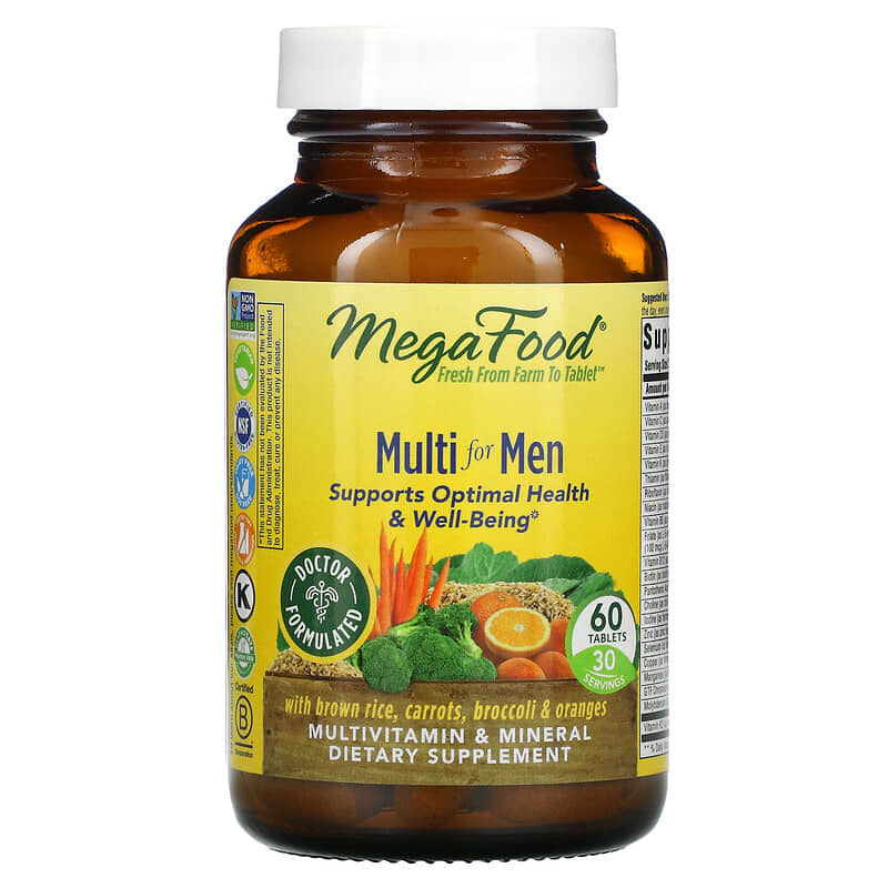 MegaFood Multi for Men 60 Tablets 51494103197