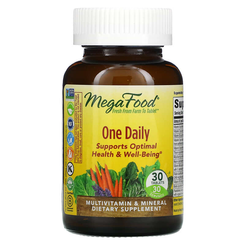 MegaFood One Daily 30 Tablets 51494101506