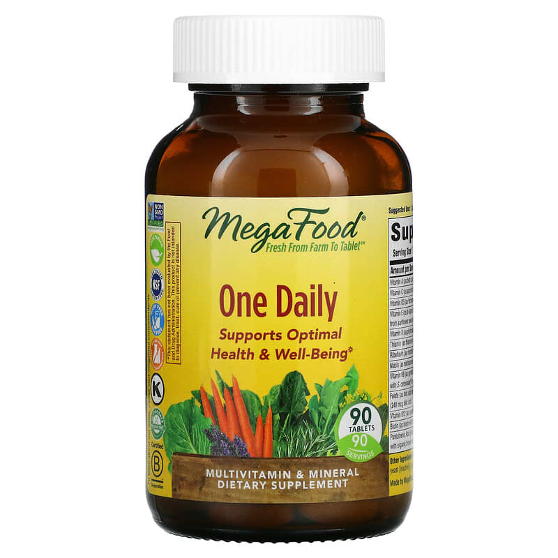 MegaFood One Daily 90 Tablets 51494101520