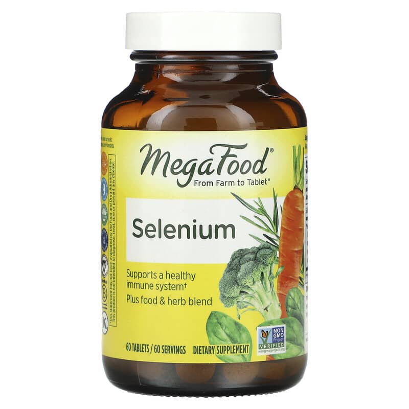 MegaFood Selenium 60 Tablets 51494101865