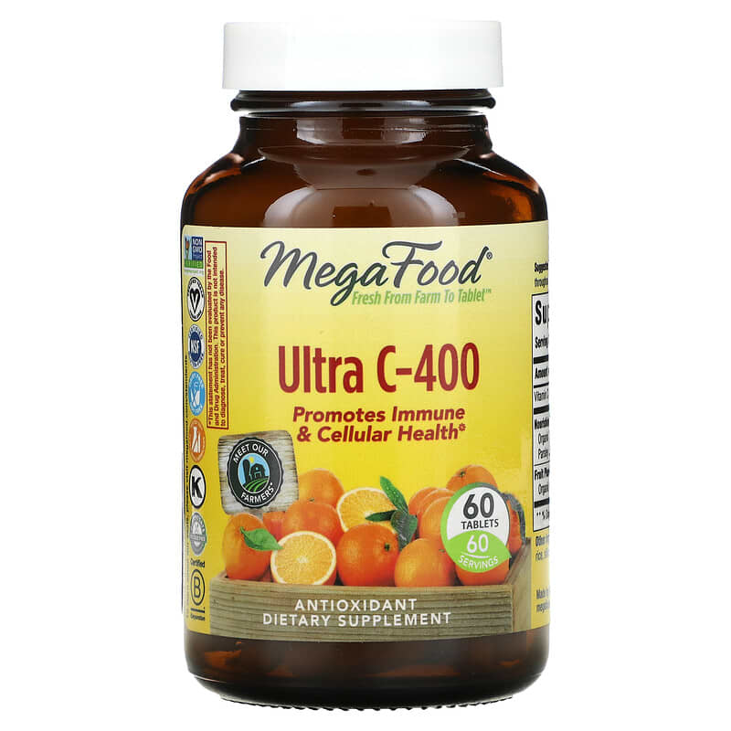 MegaFood Ultra C-400 60 Tablets 51494101841