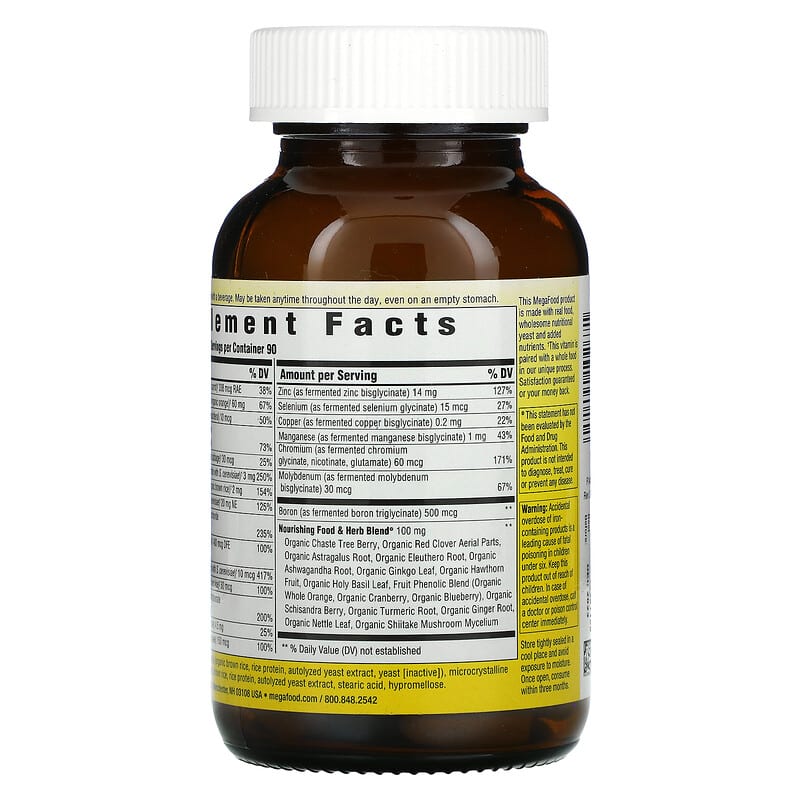 MegaFood, Women Over 40 One Daily, 90 Tablets 51494102671