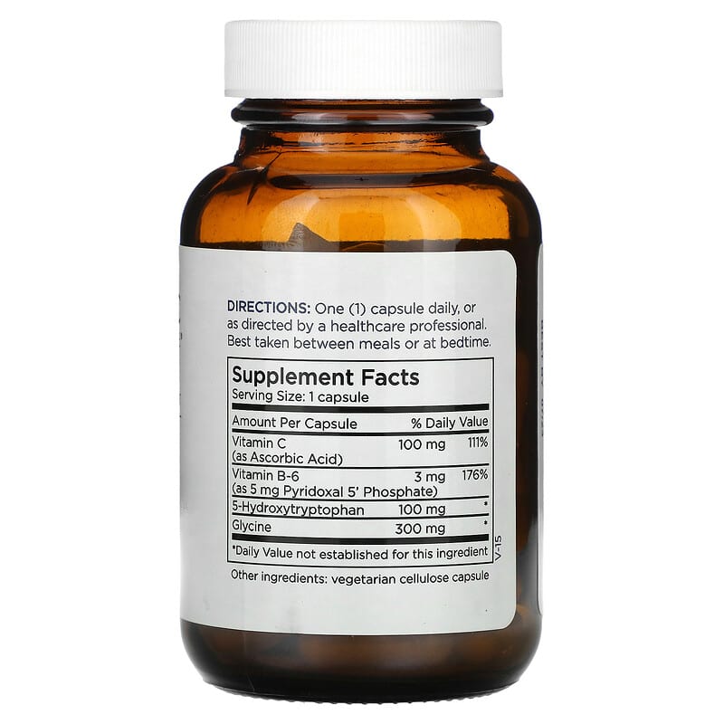 Metabolic Maintenance, 5-HTP, 100 mg, 60 Capsules 838287001010