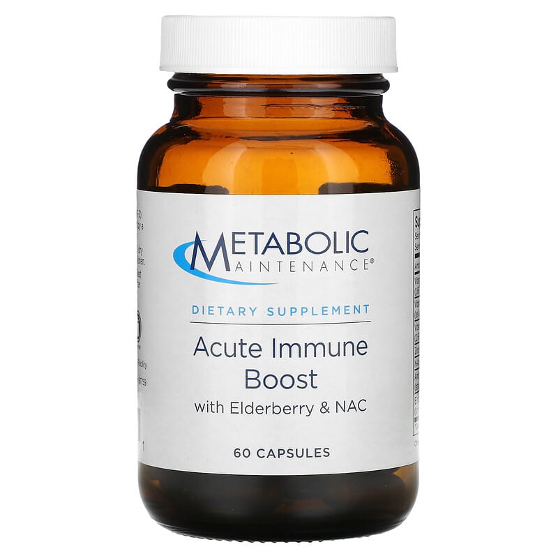 Metabolic Maintenance Acute Immune Boost 60 Capsules 838287007111