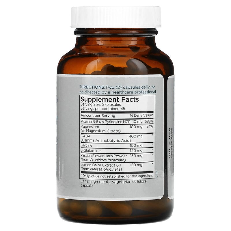 Metabolic Maintenance, Anxiety Control Plus, 90 Capsules 838287006022