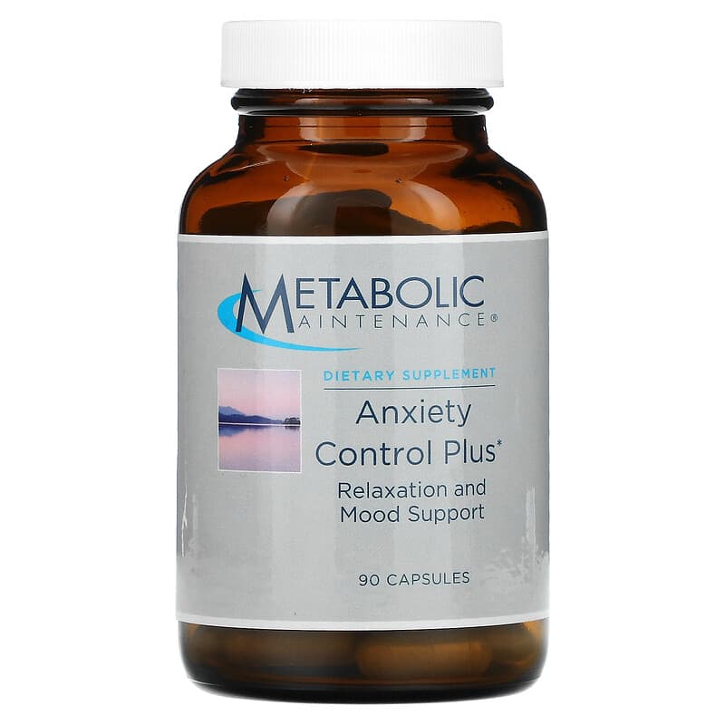 Metabolic Maintenance Anxiety Control Plus 90 Capsules 838287006022