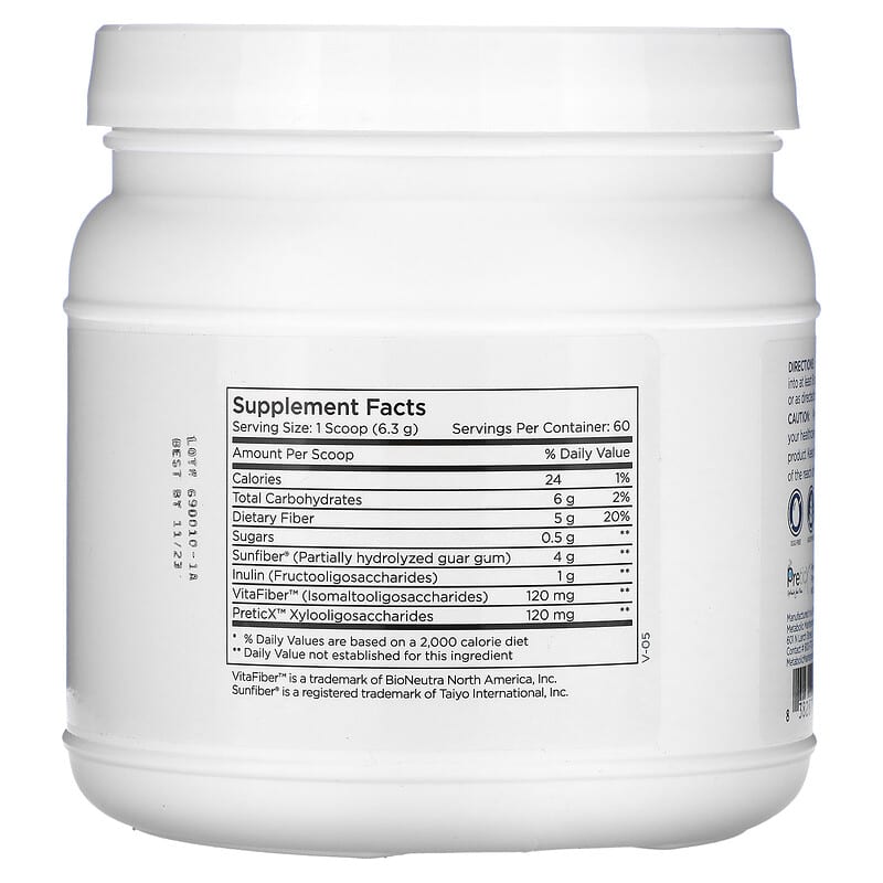 Metabolic Maintenance, BioMaintenance, Prebiotic + Fiber, 13.3 oz (378 g) 838287006909