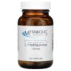 Metabolic Maintenance L-Methionine 500 mg 100 Capsules 838287001409