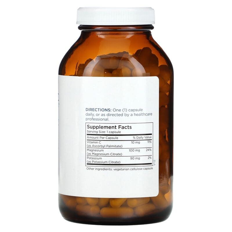 Metabolic Maintenance, Potassium Magnesium Citrate, 250 Capsules 838287004264