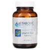 Metabolic Maintenance Vitamin D-3 5,000 IU 90 Capsules 838287005155