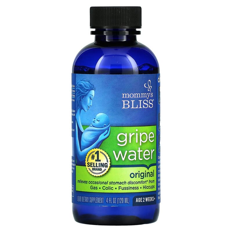Mommy's Bliss, Gripe Water, Original, Age 2 Weeks+, 4 fl oz (120 ml) 679234052996