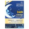 Mommy's Bliss Kids Sleep Chewable Melatonin + Magnesium Kids 3 Yrs+ Natural Grape 35 Chewable Tablets 679234071843